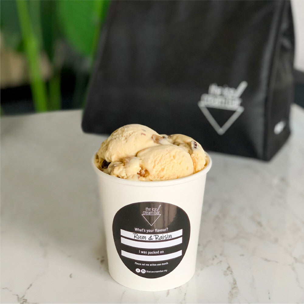 Rum & Raisin (473ml) The Ice Cream Bar Malaysia
