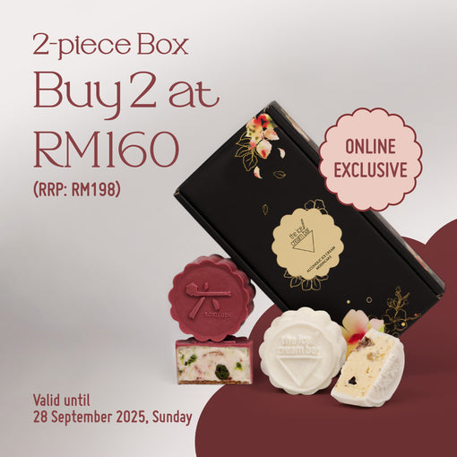 2-Piece Ice Cream Mooncake Box