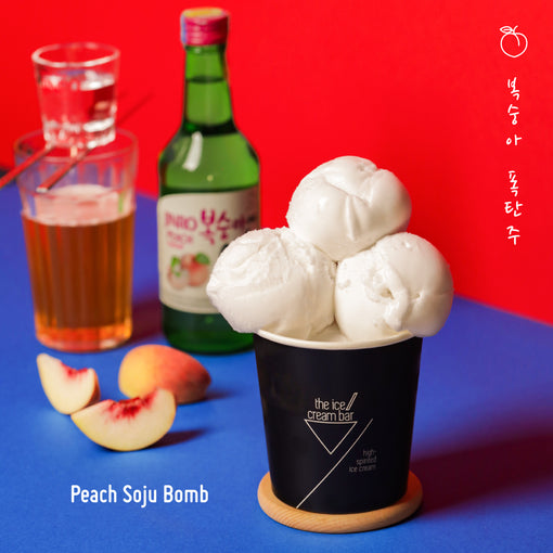 Peach Soju Bomb (473ml)