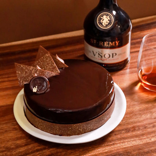 Smoked Cognac Cake