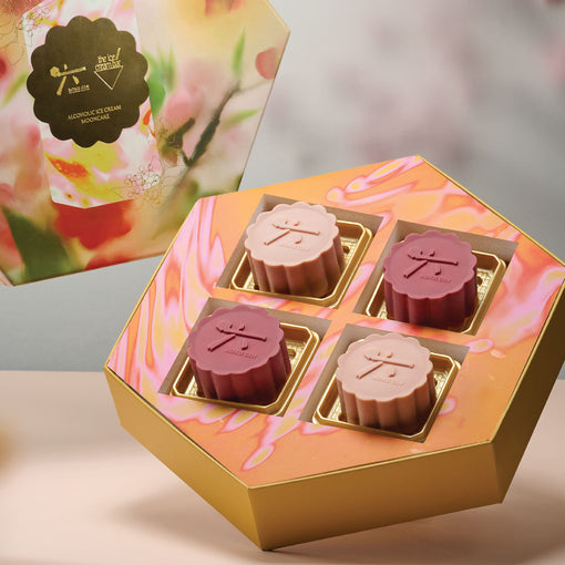 [LIMITED EDITION] Roku Gin 4-Piece Ice Cream Mooncake Box