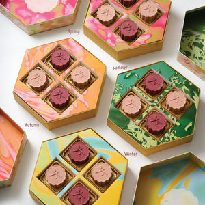 [LIMITED EDITION] Roku Gin 4-Piece Ice Cream Mooncake Box Ice Cream Cakes
